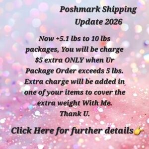 Shipping Info Over +5 Lbs